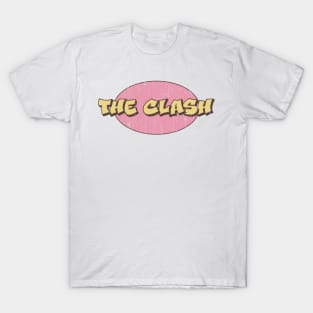 The Clash Retro / Typography Style Design T-Shirt